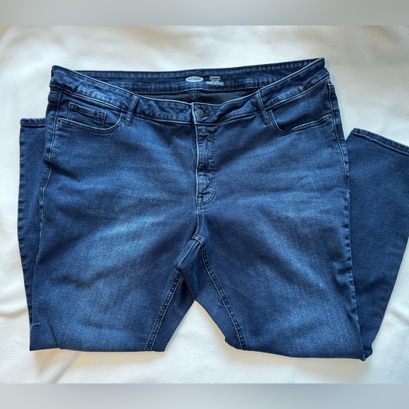 Old Navy Dark Denim Jeans sz 22 - Picture 2 of 11